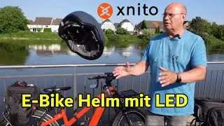 Xnito E-Bike Helm mit LED Beleuchtung:  Save your Head.