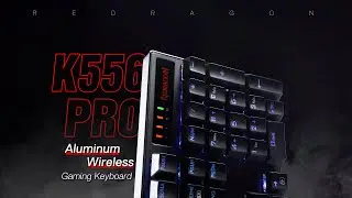 Redragon K556 PRO Upgraded Wireless RGB Gaming Keyboard