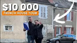 We Bought an Abandoned House in France for €10,000 | Shocking Layout Inside!
