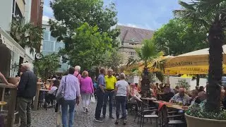 4K HDR Oldenburg City 🇩🇪 walk July 2023