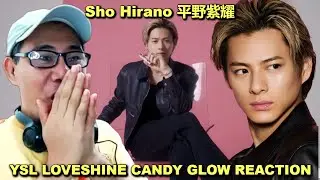 Number_i Sho Hirano 平野紫耀 - YSL LOVESHINE CANDY GLOW REACTION