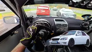 Onboard Andrea im Lexus IS 200 auf der Nordschleife