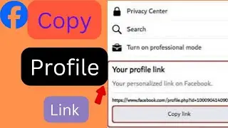 How to Find and Copy Your Facebook Profile Link or URL | Easy Step-by-Step Guide