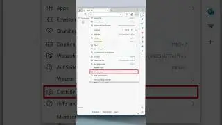 Microsoft Edge Browser - Dunklen Modus einstellen (Dark Mode) 