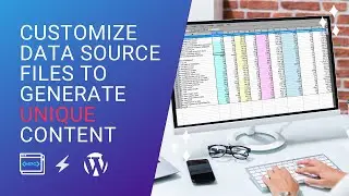 How to Use Your Own Database to Generate Unique Pages