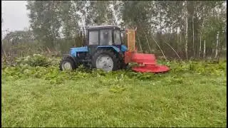 Роторный лесной кусторез К-2.5М