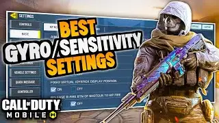Best Sensitivity/Gyroscope Settings For Cod Mobile | MP & BR | Tips & Tricks | 