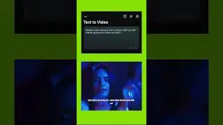 I asked #Filmora to make a brat summer video with #AI