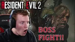 FIRST BOSS BATTLE!? - Resident Evil 2 REMAKE - Leon Walkthough Part 3!