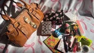 Whats’s in my Bag🤎👜Aldo Alossa Satchel