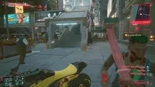 Cyberpunk dildo smashing