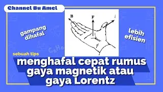 HAPAL CEPAT RUMUS GAYA MAGNETIK ATAU GAYA LORENTZ DI BEBERAPA KEADAAN KASUS