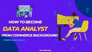 How to Become Data Analyst from commerce Background| How to start | what to learn| #dataanalytics