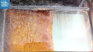 2 Ingredient Oven Glass Cleaner