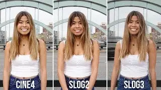 CINE4 vs SLOG2 vs SLOG3 | Sony A7iii  4k