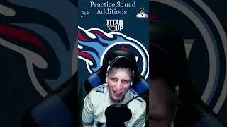 Tennessee Titans Practice Squad Signings #nfl #titanup #titans #football #sports #fyp #afc #levis