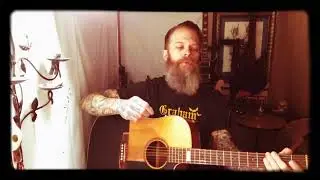 Wagon Wheel backing track acoustic guitar