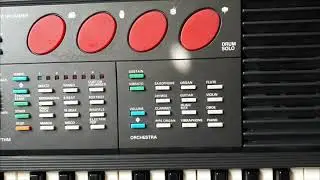 Rhythmic 10 portable keyboard demo track