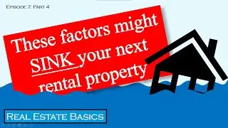 Important factors (non-number) to analyze for real estate!