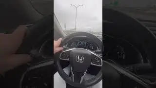 Расход топлива Honda Civik 2019 год по трассе 5,4 литра на 100 км. Программа CUAET.