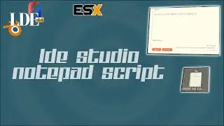 [LDE STUDIO] NotePad  - UI FiveM Script