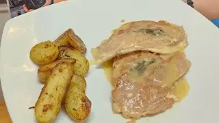 Roman-style sea bream saltimbocca