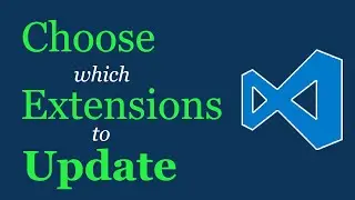 VS Code — Manage Extensions Updates