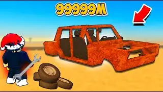 😱 УЕХАЛ В ПУСТЫНЮ НАВСЕГДА И ПРОЕХАЛ 100 000 МЕТРОВ В A DUSTY TRIP ROBLOX! 😱