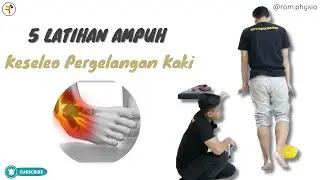 Keseleo pada Pergelangan Kaki Membaik dengan Gerakan ini ! #romfis