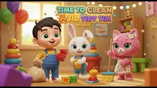 Time to Clean with Tidy Tim – Fun Cleaning Song for Babies!