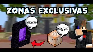 Asi se Hacen Zonas Exclusivas Para rangos con Comandos En Minecraft Bedrock ⛏️