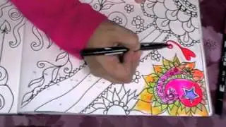 TOMBOW markers painting:  