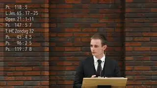Middagdienst 10 januari 2021