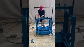 #brickmakingmachine #semiautomaticbrickmaker