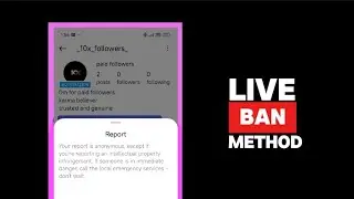 INSTAGRAM QUICK BAN METHOD || BY NOVA ||~ LORDS-PORTAL || 