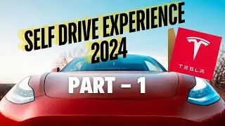 First time Tesla Self Drive Experience #selfdriving #autopilot #tesla #teslamodely