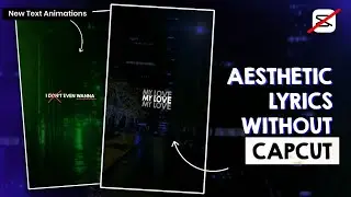 New Lyrics Video Editing with New Text Animations | Alight Motion Lyrics Editing