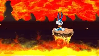 Beeny rabbit adventure world level 19 | Кролик Бинни уровень 19 убежать от лавы  прохождение игры