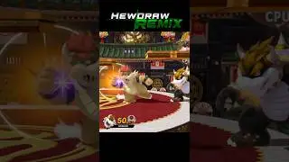 New Bowser Moveset in HewDraw Remix (Smash Ultimate Mod) 