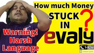 How much Money I have stuck in Evaly?...................Harsh Language Warning!!!