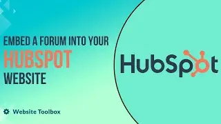 Embed a Forum into your Hubspot website