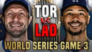 TORONTO BLUE JAYS vs LA DODGERS - LIVE Stream - WORLD SERIES GAME 3