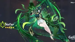 I Finally Pulled Nefer! | Genshin Impact 6.1 Wishes 