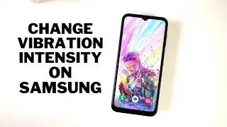 How to Change Vibration Intensity on Samsung Phones (Samsung Galaxy A14 5G)