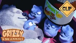 👶🧊 Child Games 🐻🐹 Grizzy & the Lemmings / Cartoon