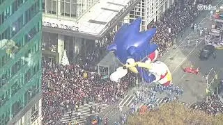 SONIC at the 2021 MACY'S PARADE - EMPIRE STATE BUILDING VIEW