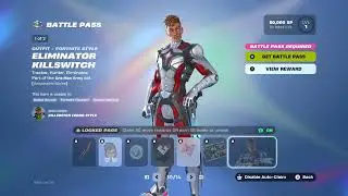Superhero battle pass show case