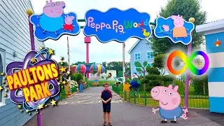 Exploring Peppa Pig World. 2 Fantastic Days at Paultons Park All the Rides for Young Children