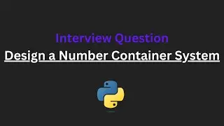 Design a Number Container System - Leetcode 2349 - Python