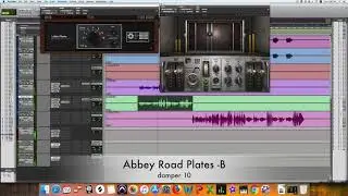 So sánh  2 plate reverb Soundtoys Little Plate vs  Waves Abbey Road Plates
